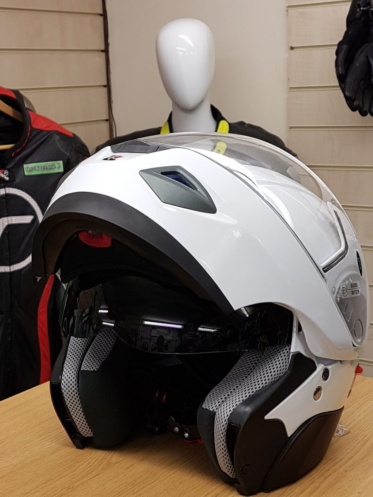 Motorcycle helmets available on BBX
