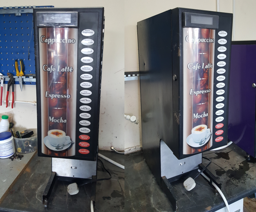 Coffee Machine and Hot Chocolate Machine available on BBX perfect for
