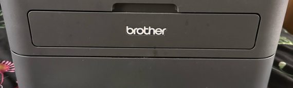 Black and white Brother printer