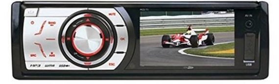 Caliber CD/DVD Player with AM/FM Tuner, USB/SD Reader and AUX-Input