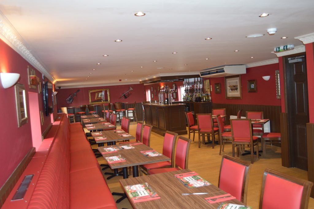 Red Lion Truck Stop Refurbished Function Room BBX UK
