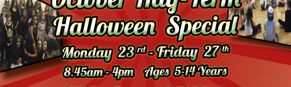 October Half-Term Holiday Club for your children ages 5-14 in Bournemouth