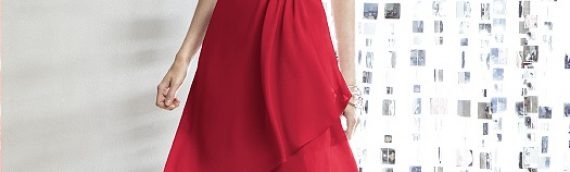 Strapless Cocktail Dress with Sweetheart Neckline – Size 6 in Flame