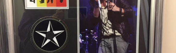 Paulo Nutini signed memorabilia
