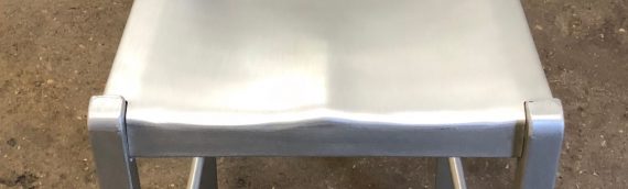 High aluminium bar stools