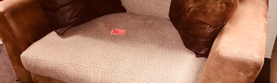 Single Brown Sofa