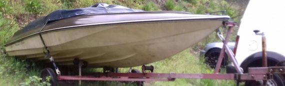 14ft Speedboat with Trailer and Cover