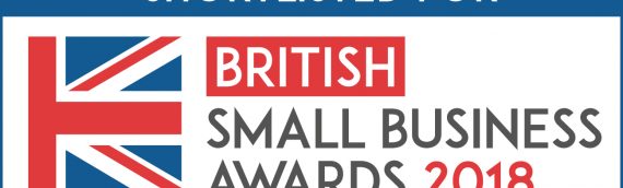 Shortlisted For British Small Business Awards !