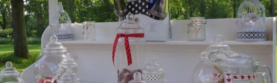 Polka Dot Sweet Cart