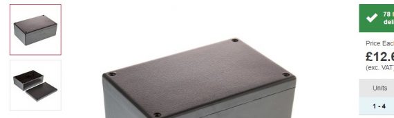 BULK CASH CONVERSION OPPORTUNITY – 2 PACKAGES OF — 5000 Hammond Electrical Enclosure Boxes 5000 BBX for – most selling online for between £8 and £14 per unit