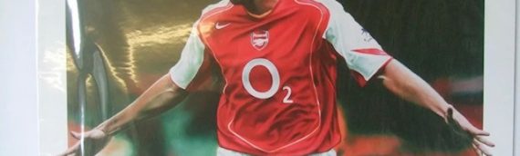 Arsenal — Signed Thierry Henry Print – Ref 7