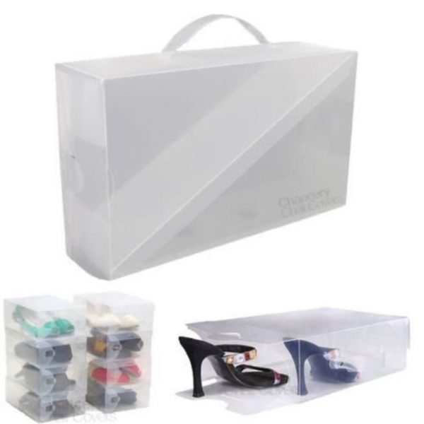 clear shoe boxes target