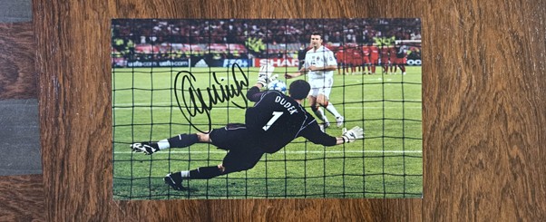 22.jerzey dudek signed x 1