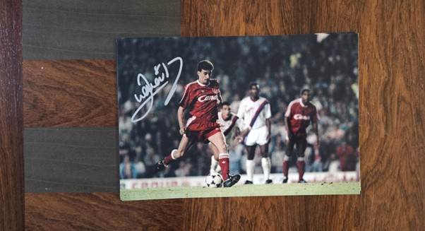 4.john aldrige x 10 signed