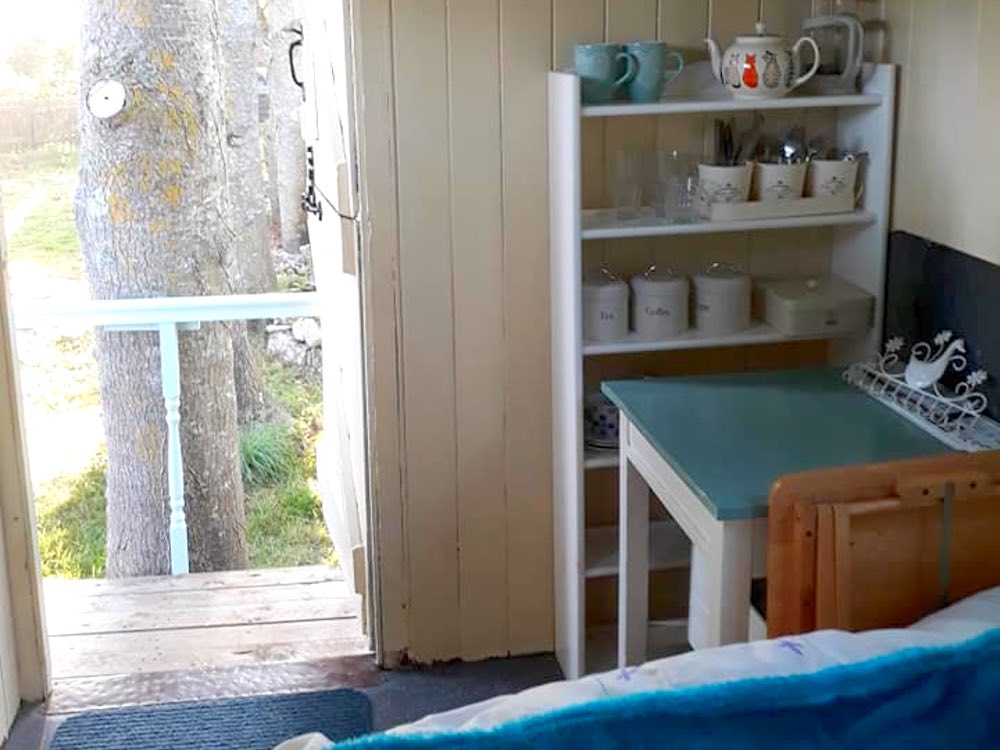 Traditional shepherd huts in the heart of the Isle of Purbeck