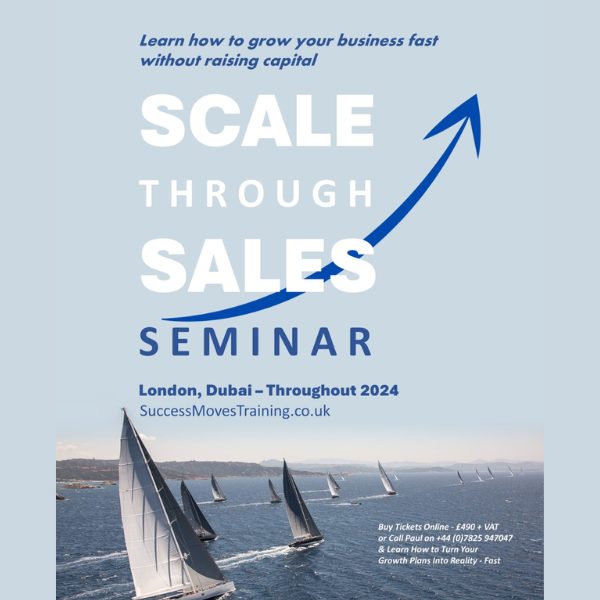 GROW YOUR BUSINESS WITH THE SCALE THROUGH SALES SEMINAR