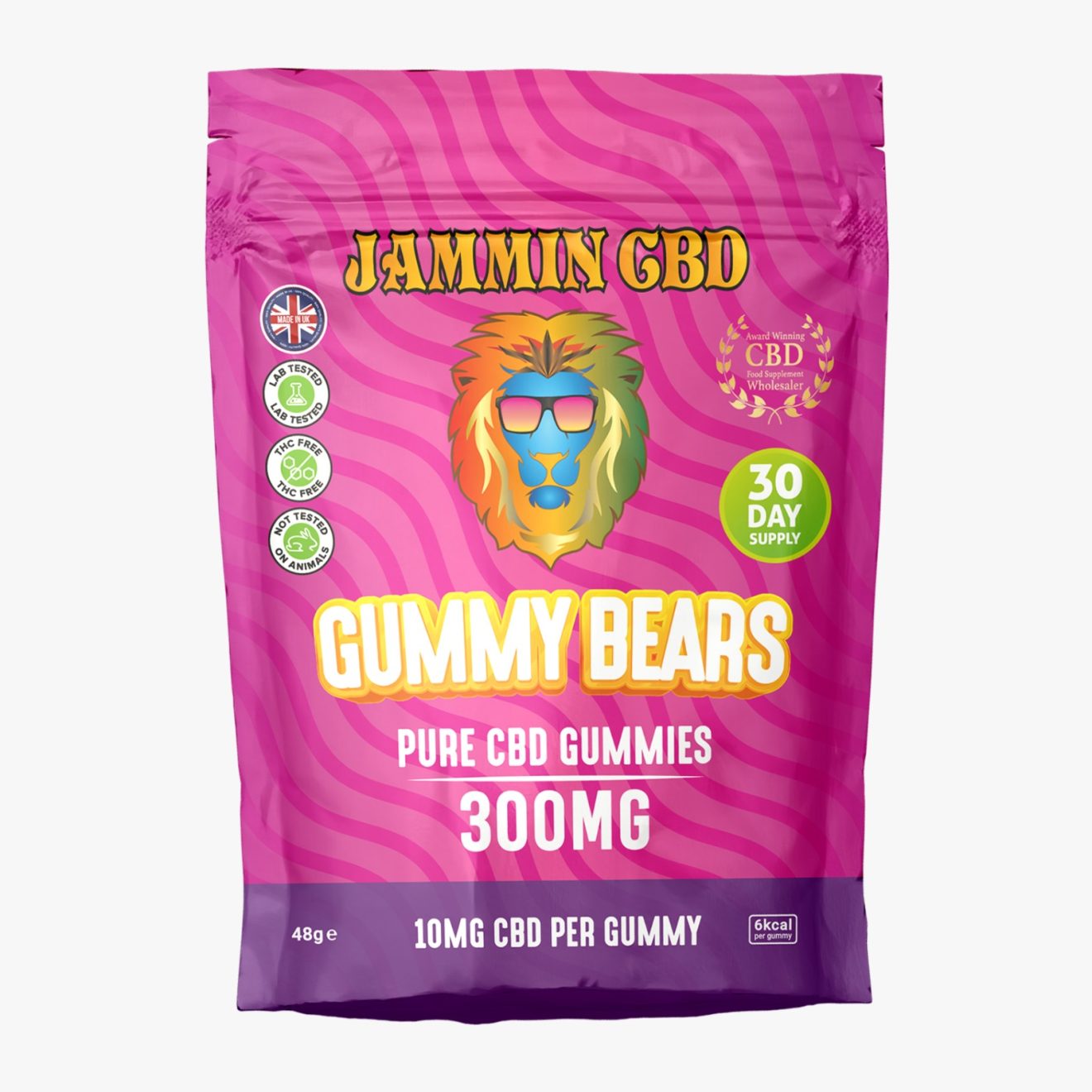 Pure CBD Fruit Flavored Gummies 10MG - Refill2Save