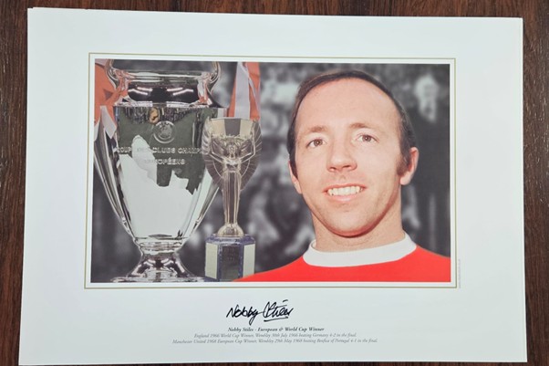 Nobby Stiles – European World Cup Winner 3