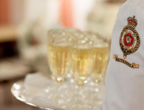 Gala Dinner on the Royal Yacht Britannia