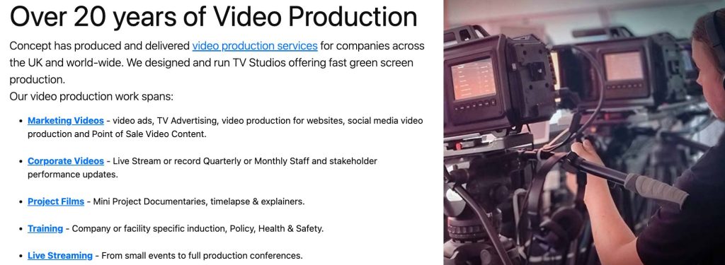 Concept Video Production | 360 Videos and Photography