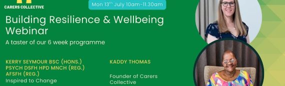 💙 Are you supporting a loved one and finding it difficult to prioritise your own wellbeing?