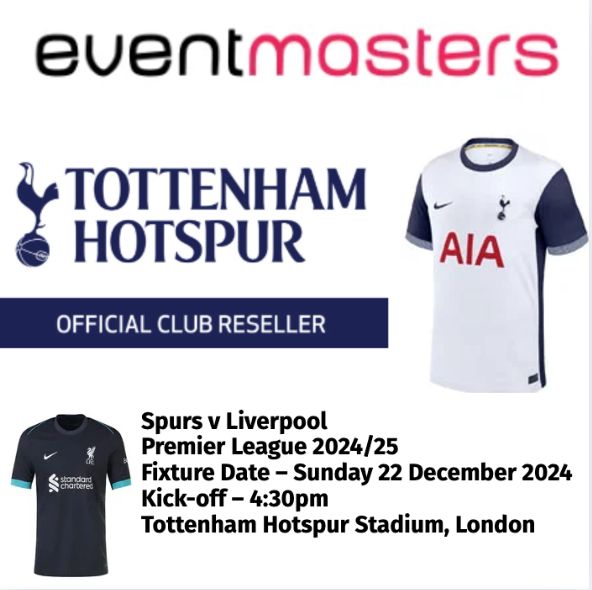 SOLD - Spurs v Liverpool Hospitality Tickets | BBX UK