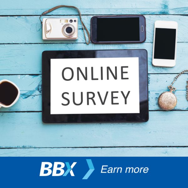 Let us know what you think with our BBX SURVEY