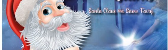 Two curly giants – Santa and Snow Fairy Paperback