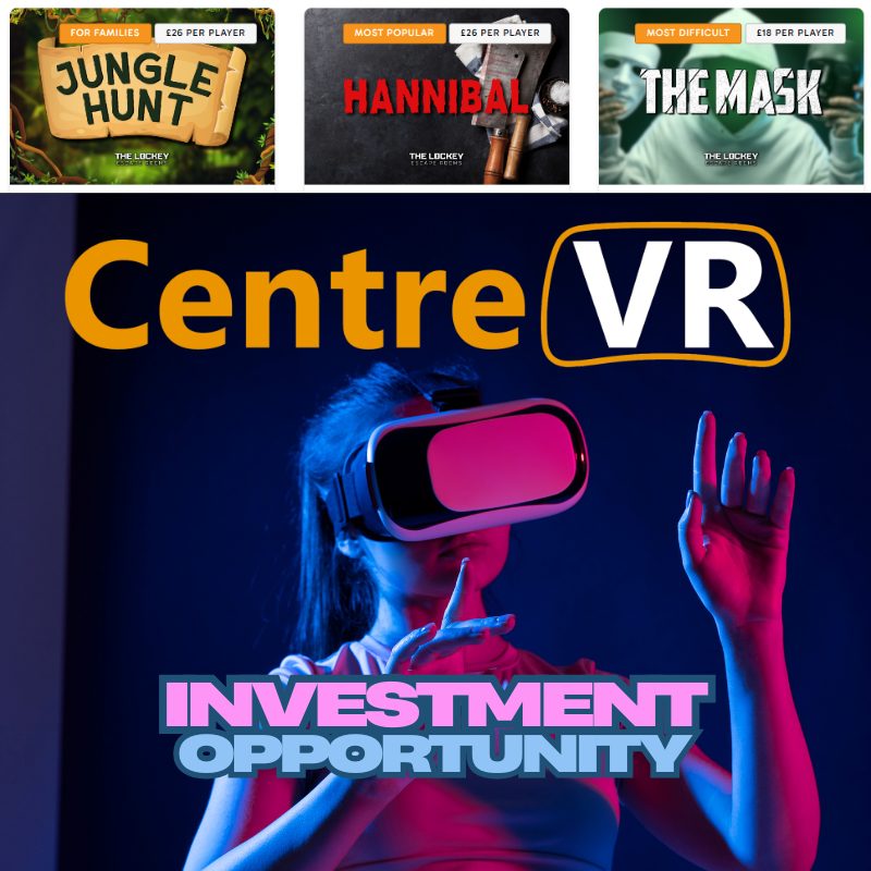 Exclusive Investment Opportunities with Centre VR & Escape Rooms